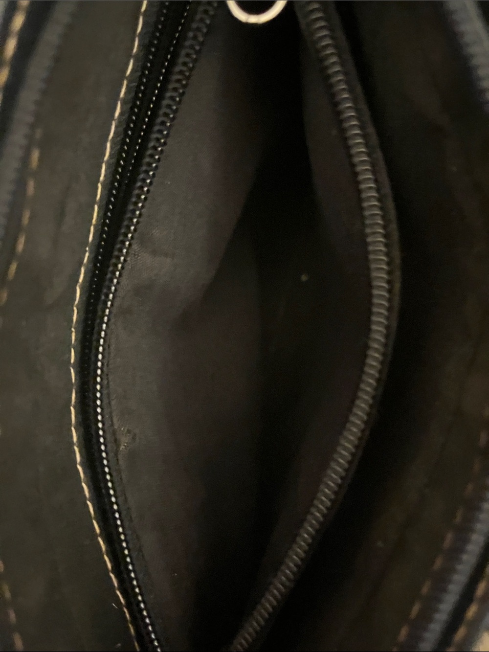 Christian Dior Black & White Monogram Shoulder Bag - Picture 9 of 12